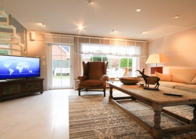 Fernseher im Ferienhaus Rosenhus in Alt - Westerland