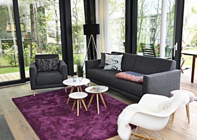 Sofa der Ferienwohnung Windsbraut in Sellin/ Rügen