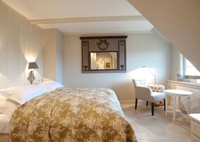 Doppelbett Treca de Paris in Ferienhaus Watthoog in Kampen