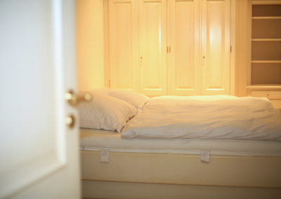 Schlafzimmer im Ferienhaus Hideaway in Kampen