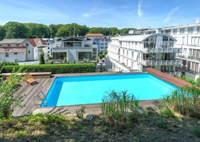 Ferienwohnung in Villa Paula in Sellin/ Rügen mit Pool und Hund