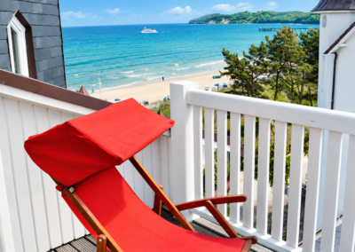Luxus Penthouse Aegir Binz mit Meerblick an der Strandpromenade