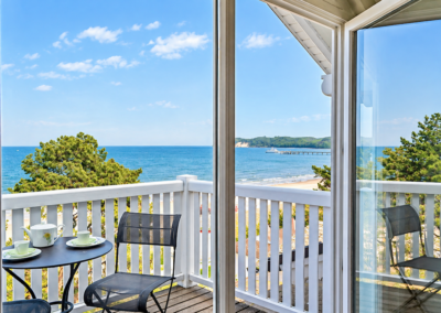 Luxus Ferienwohnung Aegir in Binz mit Meerblick, Kamin und Sauna