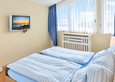 Penthouse in Binz/ Rügen mit 2 Schlafzimmer und Flatscreen mit Meerblick