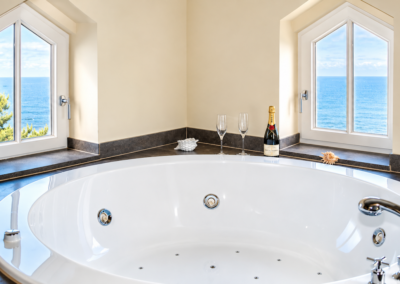 Penthouse in Binz mit Whirlpool und Meerblick